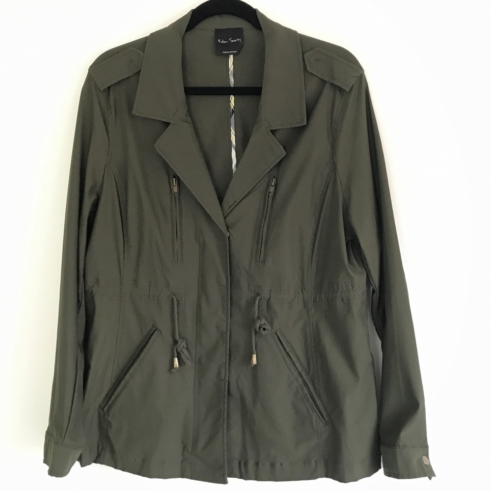 Eden Society Laysha Cargo Jacket Stitch Fix Exclusive Green